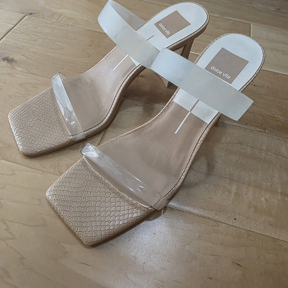 Dolce Vita Tan Women's Heeled Sandals